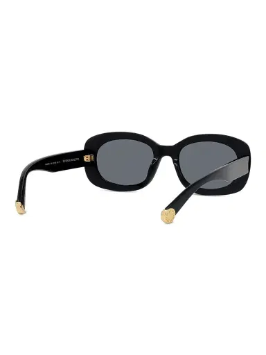 Stella McCartney Women's Square Shiny 52MM Sunglasses - Shiny Black Smoke | Thumbnail 6 Stella McCartney Women's Square Shiny 52MM Sunglasses - Shiny Black Smoke | Thumbnail 6