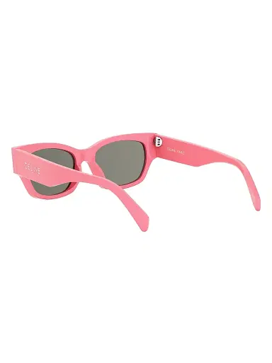 Celine Women's 54MM Rectangular Sunglasses - Pink Smoke | Thumbnail 4 Celine Women's 54MM Rectangular Sunglasses - Pink Smoke | Thumbnail 4