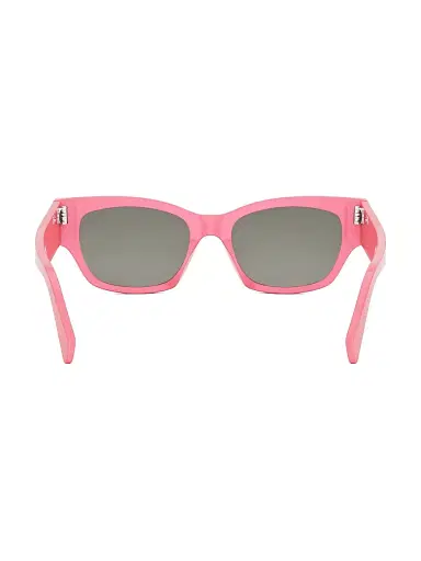 Celine Women's 54MM Rectangular Sunglasses - Pink Smoke | Thumbnail 5 Celine Women's 54MM Rectangular Sunglasses - Pink Smoke | Thumbnail 5