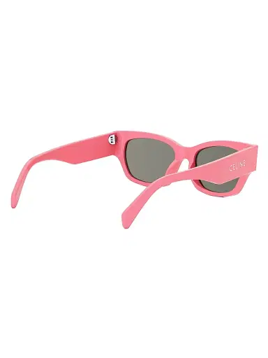 Celine Women's 54MM Rectangular Sunglasses - Pink Smoke | Thumbnail 6 Celine Women's 54MM Rectangular Sunglasses - Pink Smoke | Thumbnail 6