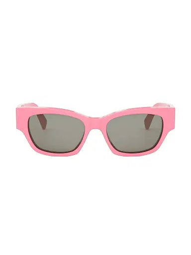 Celine Women's 54MM Rectangular Sunglasses - Pink Smoke | Thumbnail 1 Celine Women's 54MM Rectangular Sunglasses - Pink Smoke | Thumbnail 1