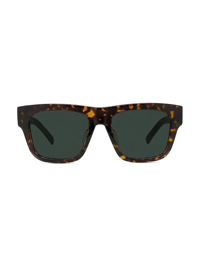 Givenchy Women's 52MM Square Sunglasses - Dark Havana Green