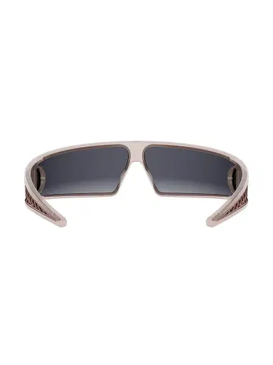 Dior Women's VeryDior M1U 91MM Mask Sunglasses - Shiny Pink And Gradient Smoke | Thumbnail 5