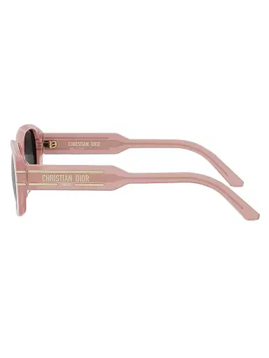 Dior Women's Diorsignature S12I 53MM Rectangular Sunglasses - Dark Grey Light Pink | Thumbnail 3 Dior Women's Diorsignature S12I 53MM Rectangular Sunglasses - Dark Grey Light Pink | Thumbnail 3