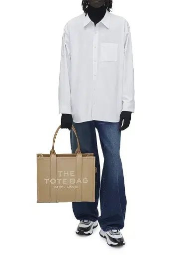 Marc Jacobs Women's The Large Leather Tote - Camel | Thumbnail 3