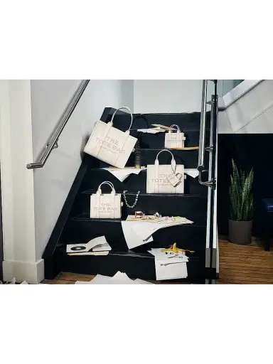 Marc Jacobs Women's The Large Leather Tote - Camel | Thumbnail 7
