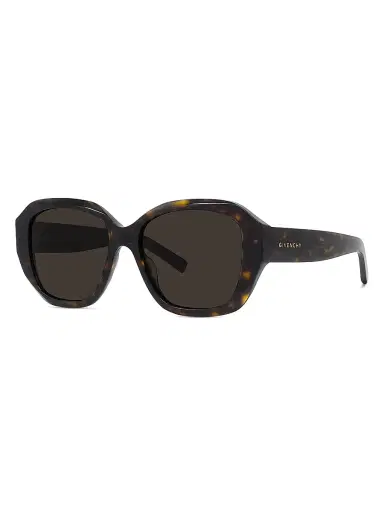 Givenchy Women's GVDay 55MM Round Sunglasses - Dark Havana Brown | Thumbnail 2 Givenchy Women's GVDay 55MM Round Sunglasses - Dark Havana Brown | Thumbnail 2