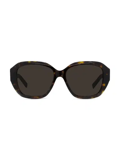 Givenchy Women's GVDay 55MM Round Sunglasses - Dark Havana Brown | Thumbnail 1 Givenchy Women's GVDay 55MM Round Sunglasses - Dark Havana Brown | Thumbnail 1