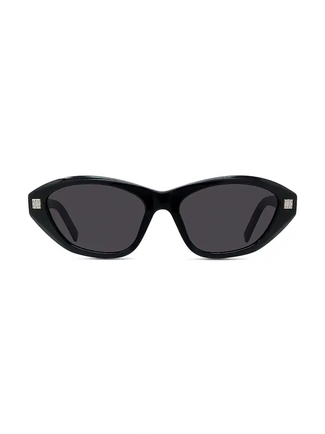 Women's Gv Day 55MM Cat-Eye Sunglasses - Shiny Black Women's Gv Day 55MM Cat-Eye Sunglasses - Shiny Black
