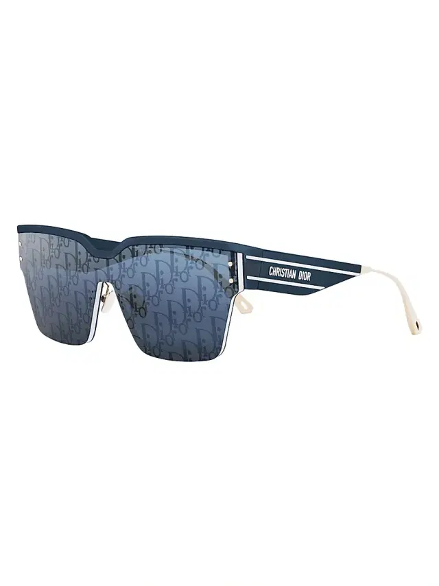 Women's Diorclub M4U 51MM Square Sunglasses - Blue