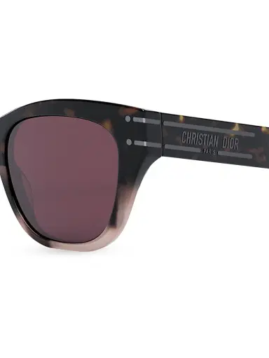 Dior Women's Signature B4I Butterfly Sunglasses - Dark Havana | Thumbnail 3