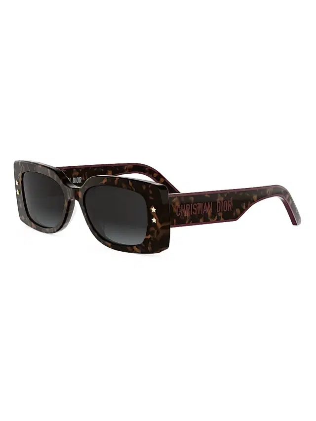 Dior Women's Pacific S1U Sunglasses - Coloured Havana Gradient Smoke