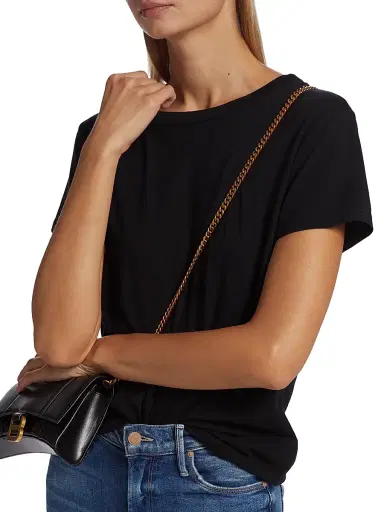 Mother Women's The Lil Goodie Goodie T-Shirt - Black - Size XL | Thumbnail 6