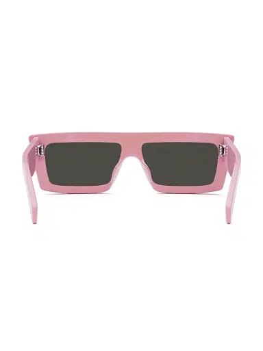 CELINE Women's Monochrome 57MM Rectangle Sunglasses - Shiny Pink | Thumbnail 6 CELINE Women's Monochrome 57MM Rectangle Sunglasses - Shiny Pink | Thumbnail 6
