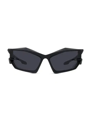 Givenchy Women's Giv Cut 69MM Geometric Sunglasses - Matte Black Black | Thumbnail 1