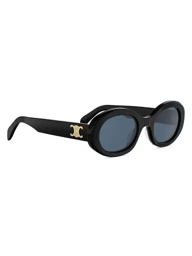 Celine Women's Triomphe 52MM Oval Sunglasses | Thumbnail 8 Celine Women's Triomphe 52MM Oval Sunglasses | Thumbnail 8