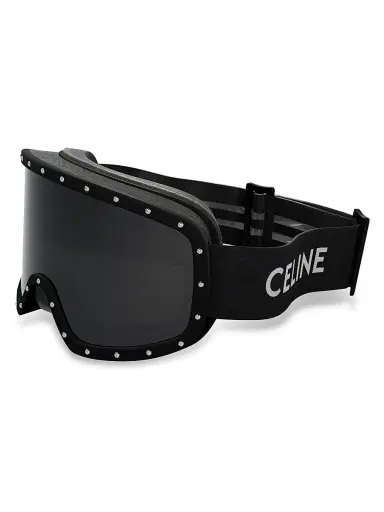 CELINE Women's Injected Ski Mask Goggles - Matte Black | Thumbnail 2 CELINE Women's Injected Ski Mask Goggles - Matte Black | Thumbnail 2