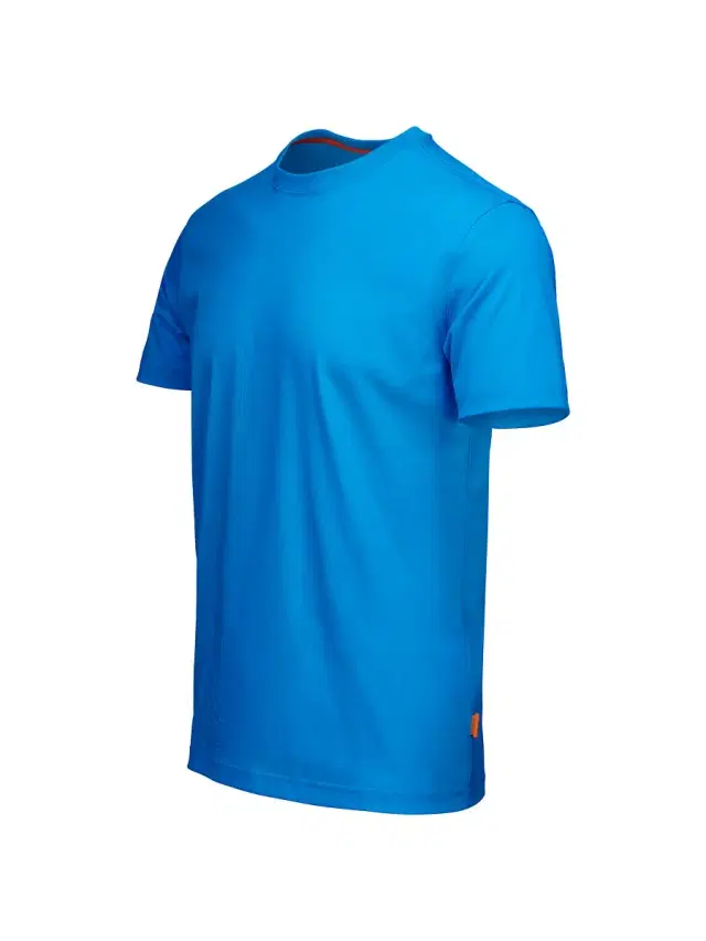 Men's Aksla Cotton Short-Sleeve T-Shirt - Sail Blue