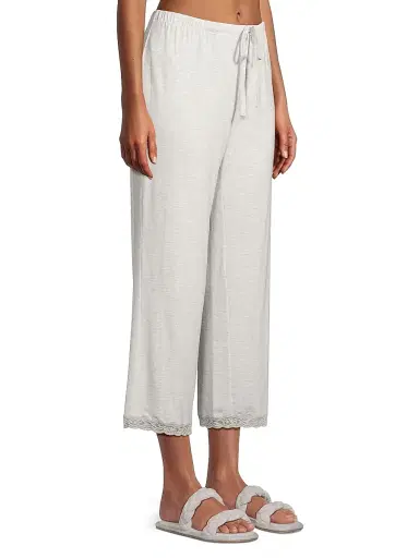 Natori Women's Feathers Essentials Pajama Set - Pebble - Size XL | Thumbnail 4 Natori Women's Feathers Essentials Pajama Set - Pebble - Size XL | Thumbnail 4