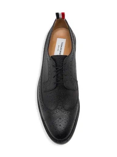 Thom Browne Men's Classic Longwing Brogues - Black - Size 10 | Thumbnail 5