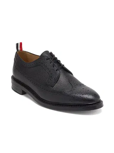Thom Browne Men's Classic Longwing Brogues - Black - Size 10 | Thumbnail 1