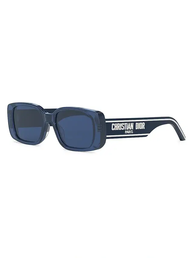 Women's Wildior S2U 53MM Geometric Sunglasses - Blue