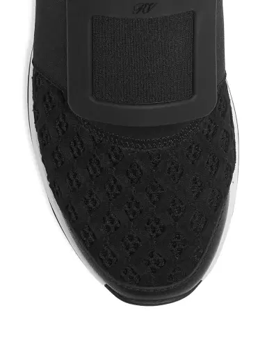 Roger Vivier Women's Viv Run Neoprene Sneakers | Thumbnail 4 Roger Vivier Women's Viv Run Neoprene Sneakers | Thumbnail 4