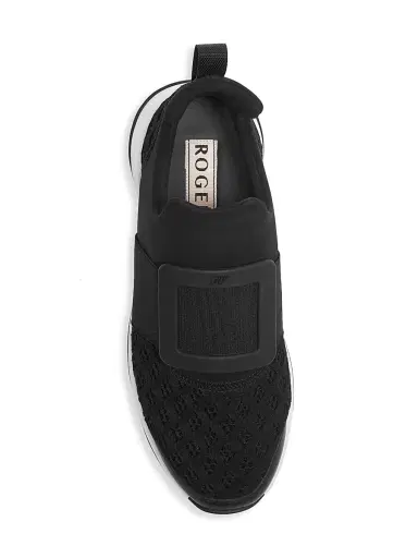 Roger Vivier Women's Viv Run Neoprene Sneakers | Thumbnail 5 Roger Vivier Women's Viv Run Neoprene Sneakers | Thumbnail 5