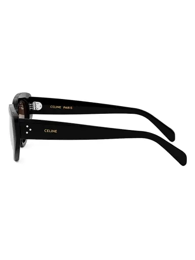 Celine Women's Bold 3 Dots 54MM Cat-Eye Sunglasses - Black Warm Brown | Thumbnail 3 Celine Women's Bold 3 Dots 54MM Cat-Eye Sunglasses - Black Warm Brown | Thumbnail 3