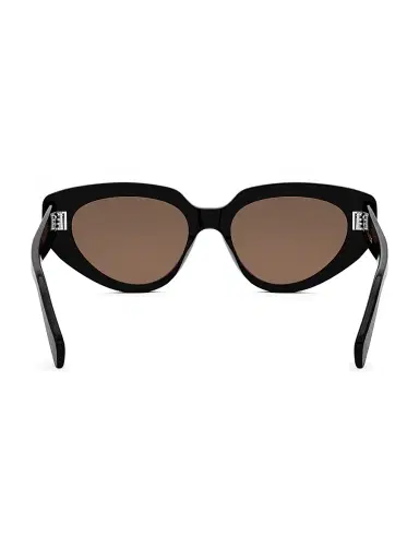 Celine Women's Bold 3 Dots 54MM Cat-Eye Sunglasses - Black Warm Brown | Thumbnail 5 Celine Women's Bold 3 Dots 54MM Cat-Eye Sunglasses - Black Warm Brown | Thumbnail 5