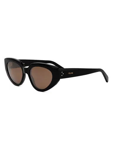 Celine Women's Bold 3 Dots 54MM Cat-Eye Sunglasses - Black Warm Brown | Thumbnail 1 Celine Women's Bold 3 Dots 54MM Cat-Eye Sunglasses - Black Warm Brown | Thumbnail 1