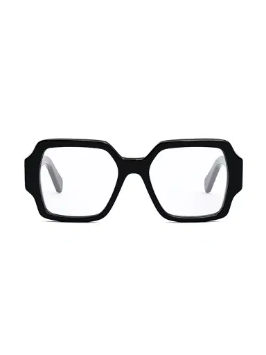 CELINE Women's Triomphe 52MM Square Optical Eyeglasses - Black | Thumbnail 2