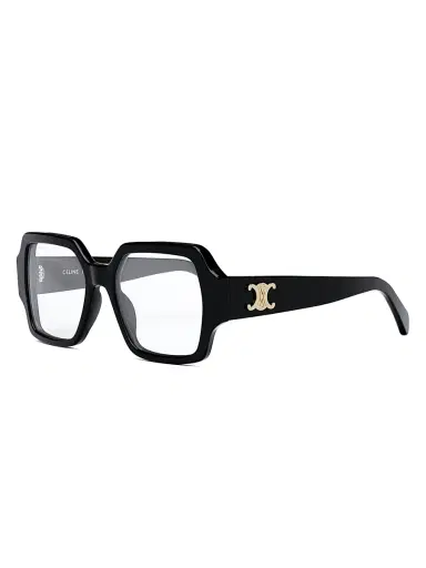 CELINE Women's Triomphe 52MM Square Optical Eyeglasses - Black | Thumbnail 1