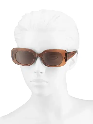 Celine Women's Bold 3 Dots 51MM Rectangular Sunglasses - Shiny Dark Brown | Thumbnail 3 Celine Women's Bold 3 Dots 51MM Rectangular Sunglasses - Shiny Dark Brown | Thumbnail 3
