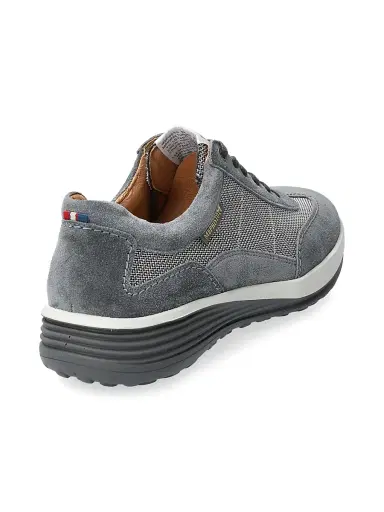 Mephisto Men's Steve Air Suede Sneakers - Steel | Thumbnail 3