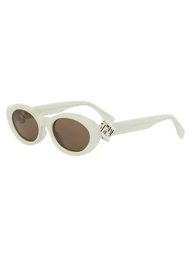 Women's Diamond Black 53MM Oval Sunglasses - Yellow Brown