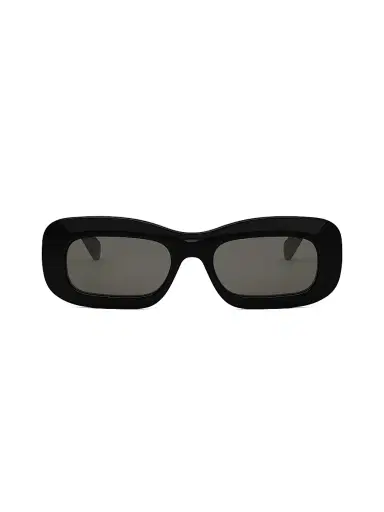 CELINE Women's Three Dots 53MM Rectangular Sunglasses - Dark Grey Black | Thumbnail 2 CELINE Women's Three Dots 53MM Rectangular Sunglasses - Dark Grey Black | Thumbnail 2