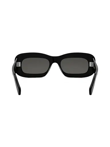 CELINE Women's Three Dots 53MM Rectangular Sunglasses - Dark Grey Black | Thumbnail 5 CELINE Women's Three Dots 53MM Rectangular Sunglasses - Dark Grey Black | Thumbnail 5