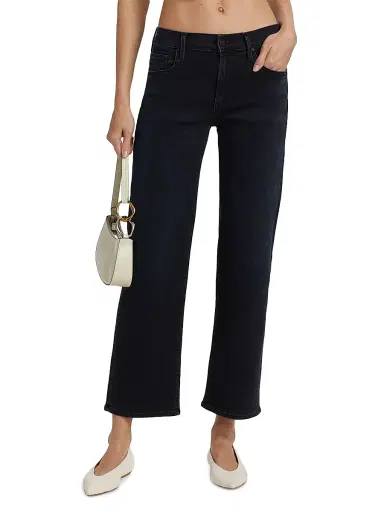 Mother Women's The Rambler Mid-Rise Ankle Jeans - Night In Venice | Thumbnail 3