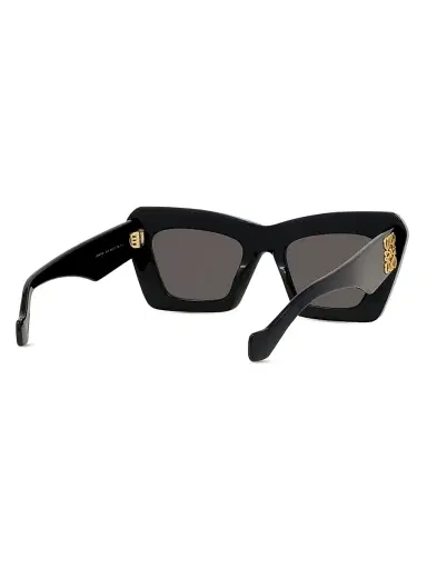 Loewe Women's Anagram 52MM Cat-Eye Sunglasses - Black | Thumbnail 6 Loewe Women's Anagram 52MM Cat-Eye Sunglasses - Black | Thumbnail 6