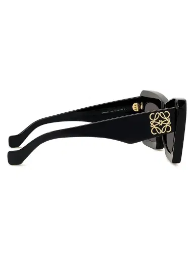 Loewe Women's Anagram 52MM Cat-Eye Sunglasses - Black | Thumbnail 7 Loewe Women's Anagram 52MM Cat-Eye Sunglasses - Black | Thumbnail 7