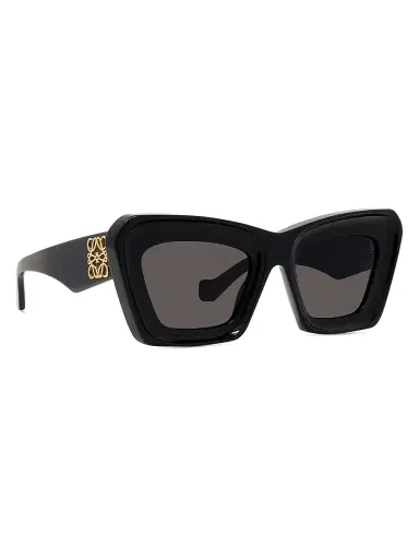 Loewe Women's Anagram 52MM Cat-Eye Sunglasses - Black | Thumbnail 8 Loewe Women's Anagram 52MM Cat-Eye Sunglasses - Black | Thumbnail 8