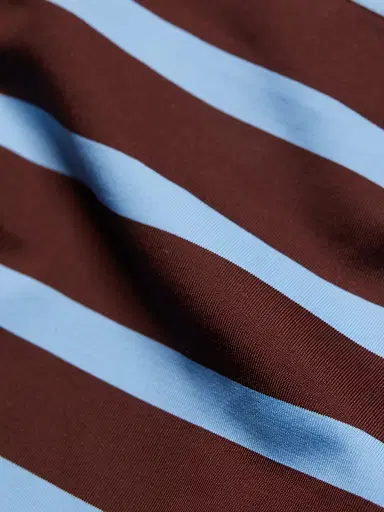 A.L.C. Women's Amber Stripe Bikini Bottoms - Vista Blue Fudge | Thumbnail 6
