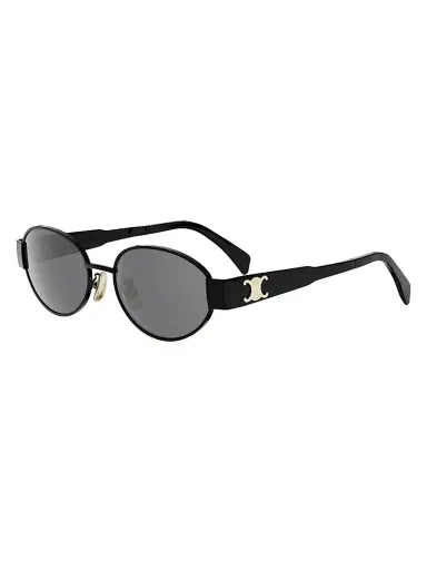 Celine Women's Triomphe 54MM Oval Sunglasses | Thumbnail 1 Celine Women's Triomphe 54MM Oval Sunglasses | Thumbnail 1