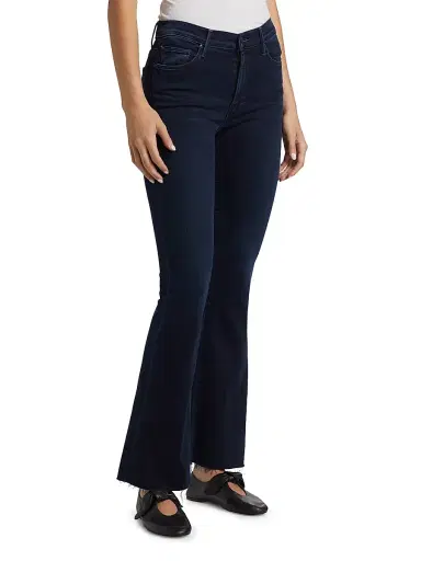 Mother Women's The Weekender Fray Slim Straight Jeans | Thumbnail 4