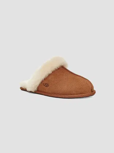UGG Women's Scuffette II Suede Sheepskin Slippers | Thumbnail 2