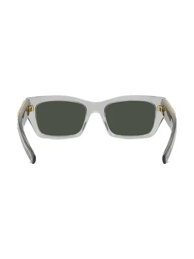 Givenchy Women's 4G Rectangular Sunglasses - Transparent Grey Green | Thumbnail 5