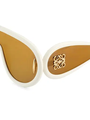 LOEWE Women's x Paula's Ibiza Mask Sunglasses - Brown Mirror | Thumbnail 3 LOEWE Women's x Paula's Ibiza Mask Sunglasses - Brown Mirror | Thumbnail 3