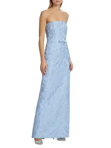 SACHIN & BABI Women's Sophia Strapless Gown - Ice Blue - Size 12 | Thumbnail 4 SACHIN & BABI Women's Sophia Strapless Gown - Ice Blue - Size 12 | Thumbnail 4