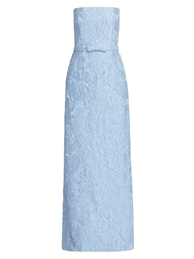 SACHIN BABI Women's Sophia Strapless Gown - Ice Blue